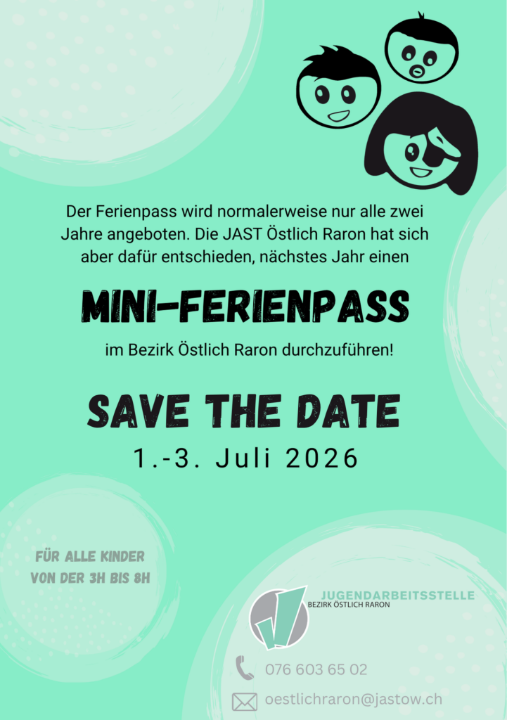 Mini-Ferien(s)pass 2026 JAST