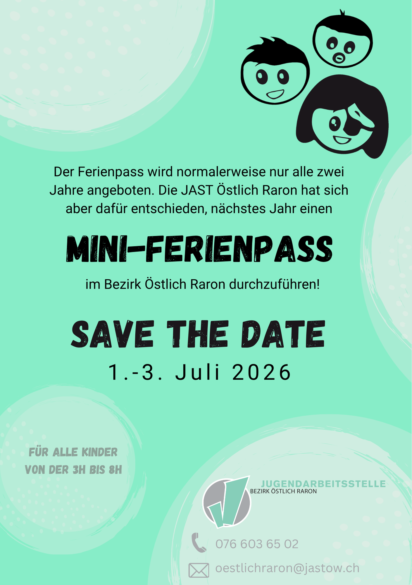 Mini-Ferien(s)pass 2026 JAST